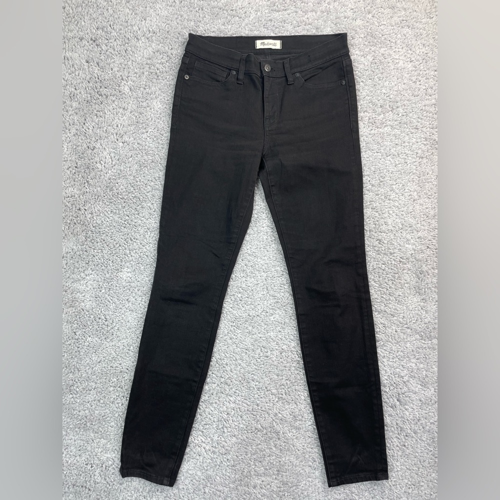 Madewell Jeans Womens 28 Skinny Skinny Black Rinse Denim Pants Versatile